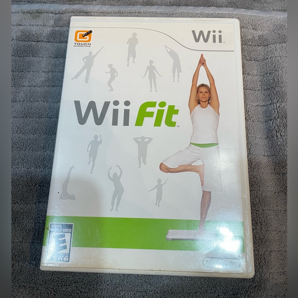 Nintendo Wii Fit Game with Colorful Cover